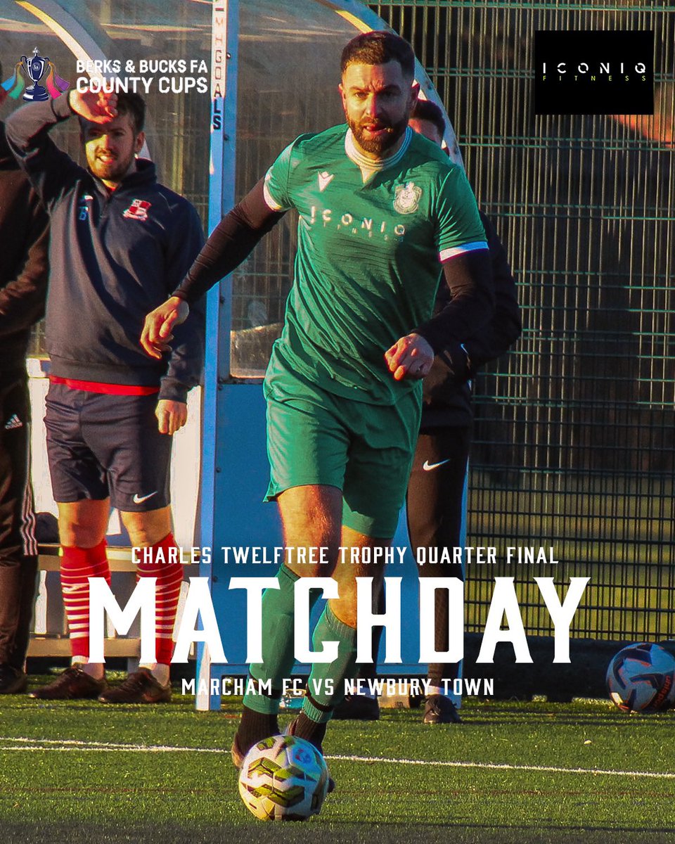 🟢 MATCHDAY ⚪️

It’s Quarter Final day! The mission today is simple, secure any type of win to put our names in the hat for the semi finals! Let’s do this 👊

Remember, if you fancy coming along to the game and supporting the lads you will earn yourself a free drink on the