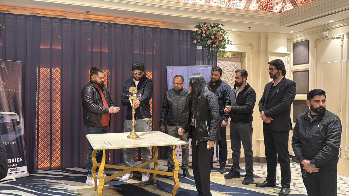 nishantdevjr's tweet photo. Thank you Mahindra Group & PP Mahindra Kurukshetra for inviting me as Chief Guest for the Grand launch of
XEV 9S & XUV 7XO.
It was a pleasure to be part of this special occasion, 🚘⚡️
@anandmahindra @MahindraRise #ppmahindrakurukshetra #nishantdev https://t.co/2LqHoOja8A