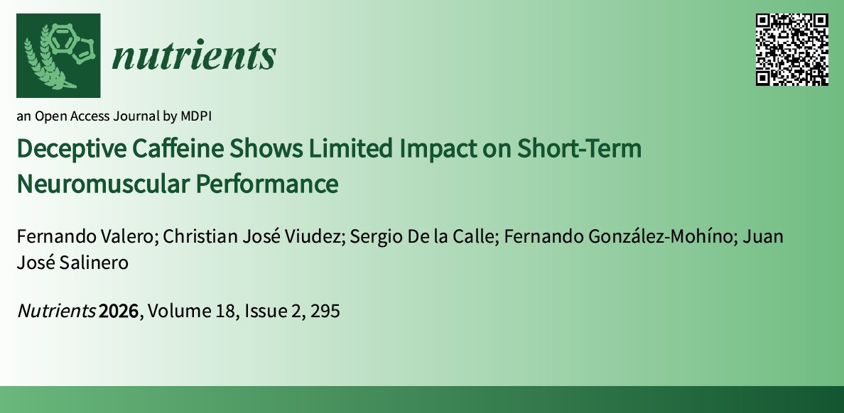 Fernando González-Mohíno, PhD tweet media