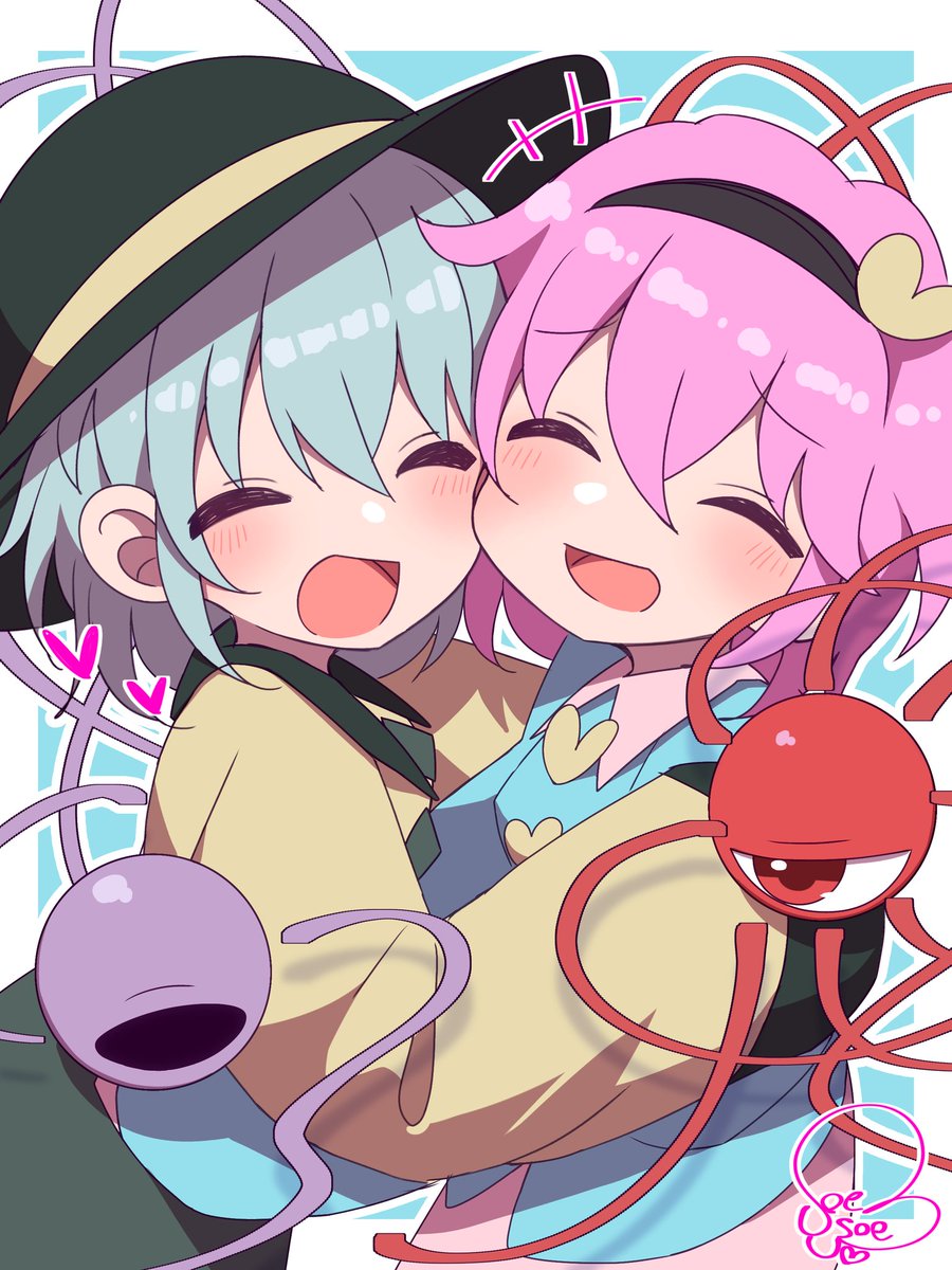 soesoe300's tweet image. 古明地姉妹