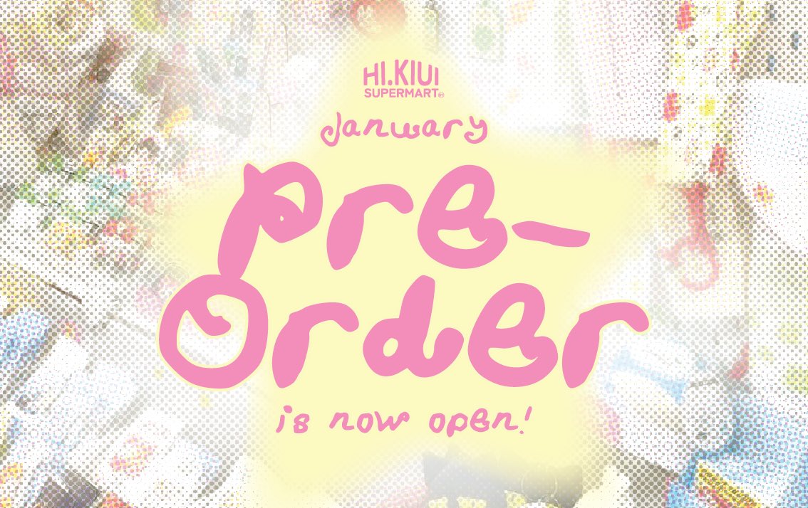 phoibeela's tweet image. Likes and shares are really appreciated!! (〃ω〃)

January Pre-Order is now open!!
[17-23 Jan 2026]
🔗 forms.gle/95HcPdALtJMasy…

Thank you for your time~~
