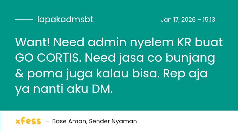 Lapak Adm dan Partner tweet media