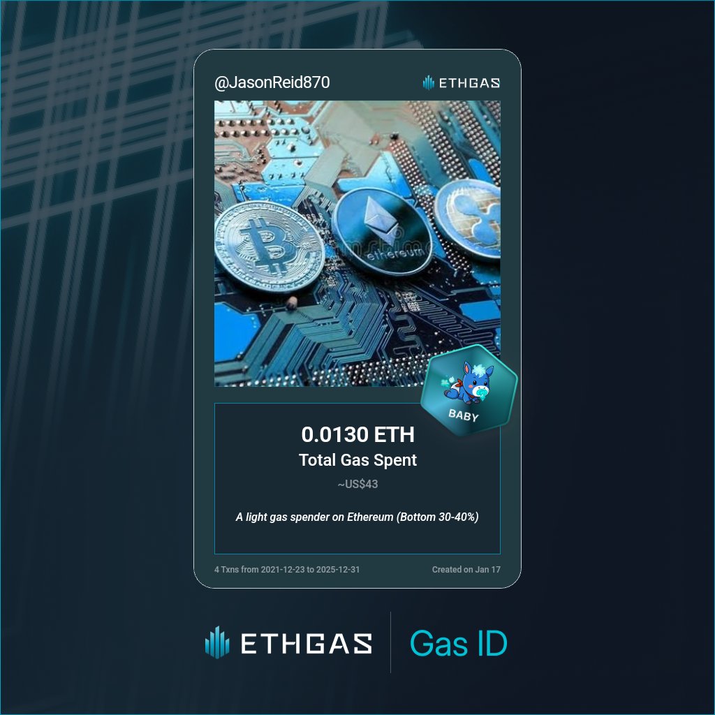 JasonReid | ETHGas ⛽ tweet media