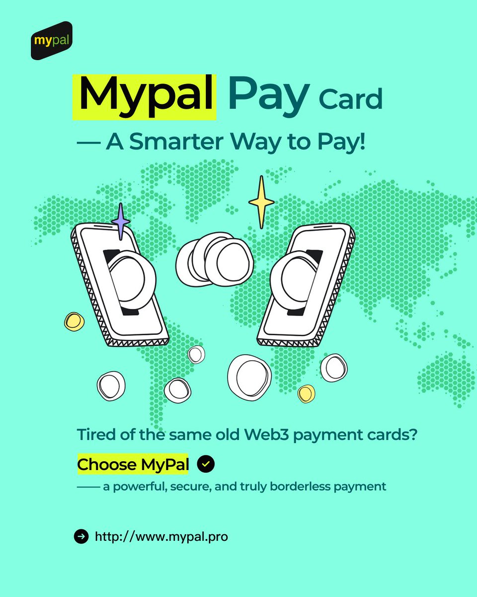 Crypto payments are no longer a distant vision—they’re here and now. 
Mypal is transforming digital currencies into an essential daily payment tool.