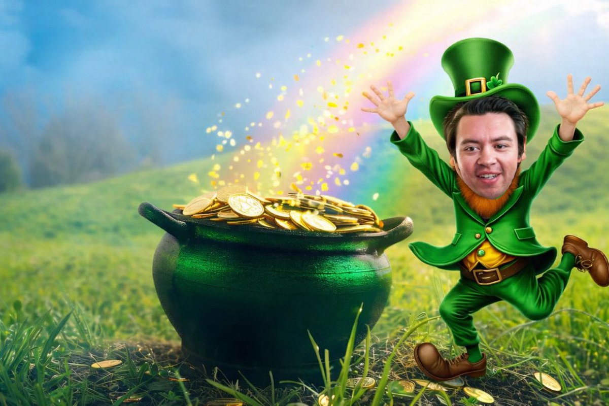 I don’t care about the pot of gold as much as I care about IAN being at the end of the rainbow