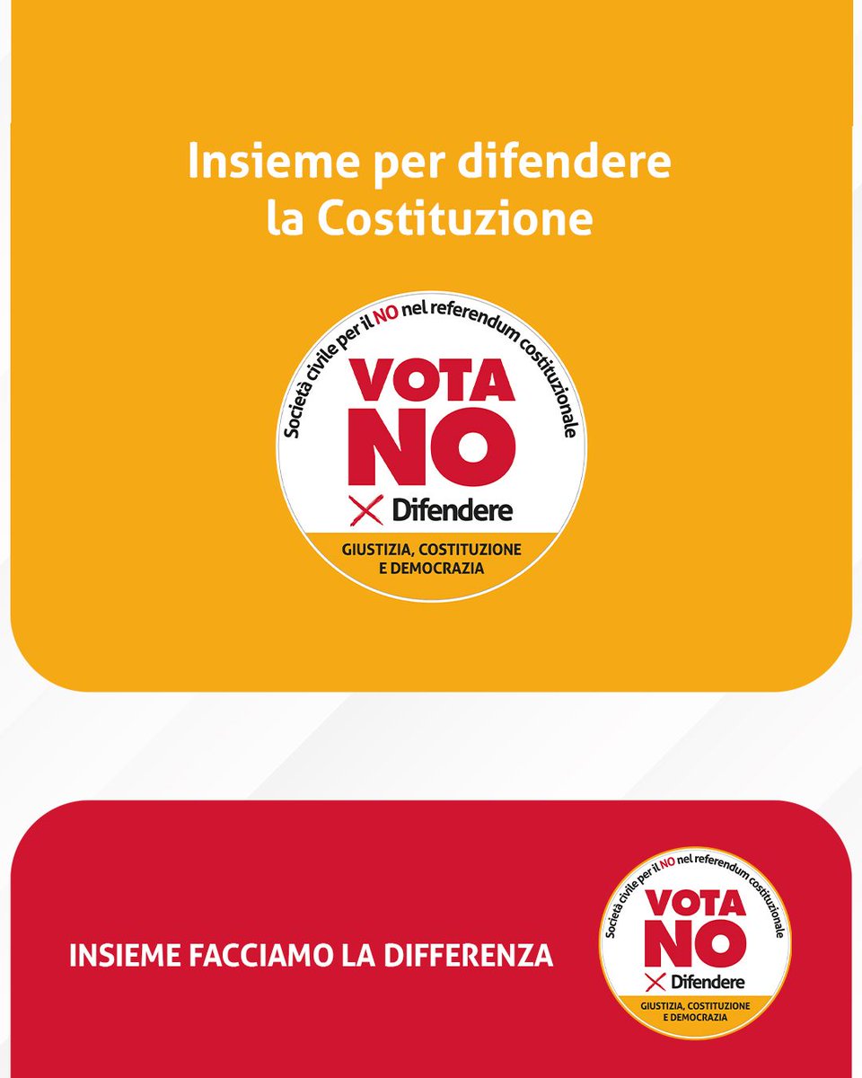#ReferendumGiustizia #ComitatoperilNo #VotaNo