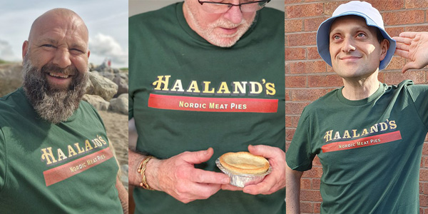 Matchday competition   

Win a Haaland's Pies T-shirt 

Retweet to enter   

If City beat The Rags today and Erling scores first we'll give away a t-shirt to a follower who retweets

Good luck and cmon City

Check out all our City t-shirts here thegingerwigscitygifts.com/collections/t-…