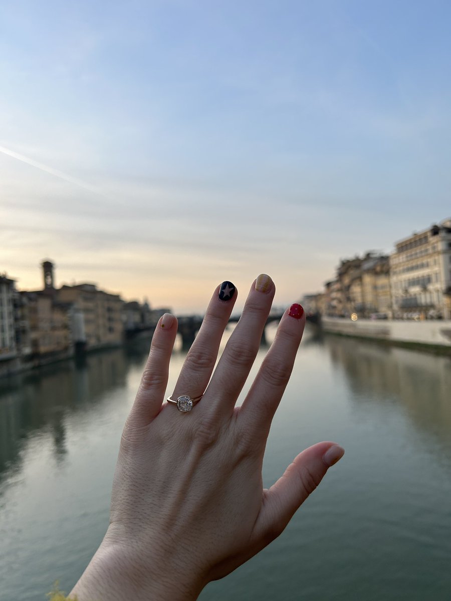 briceleign's tweet photo. got a pretty cool souvenir in Italy 💍 https://t.co/h6lZeqQKtm
