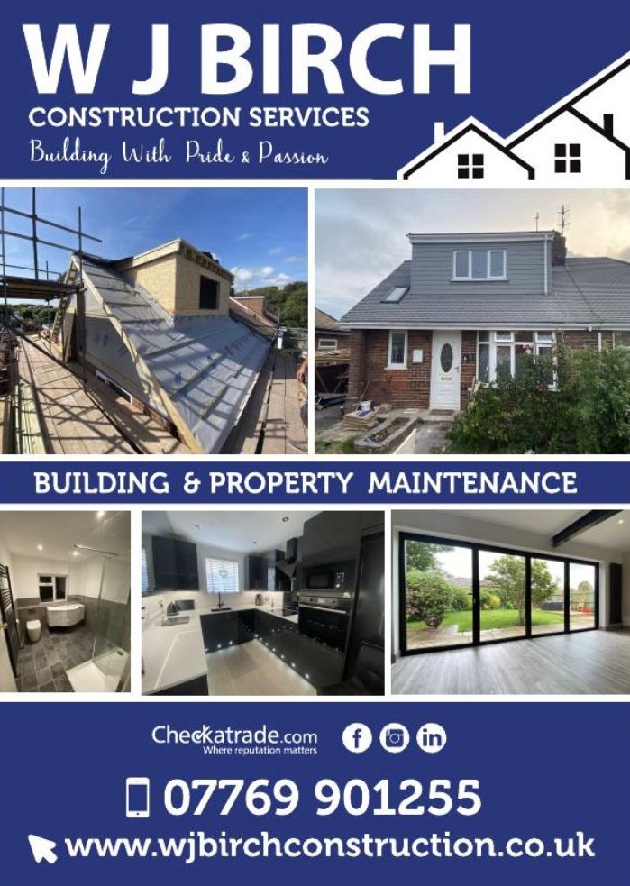 A huge thanks to <a href="/WJBirchCS/">W J Birch Construction Services</a> for sponsorship of Issue 1 👊🏻 
Support local businesses.
#RebelRebels 🛠️🔨