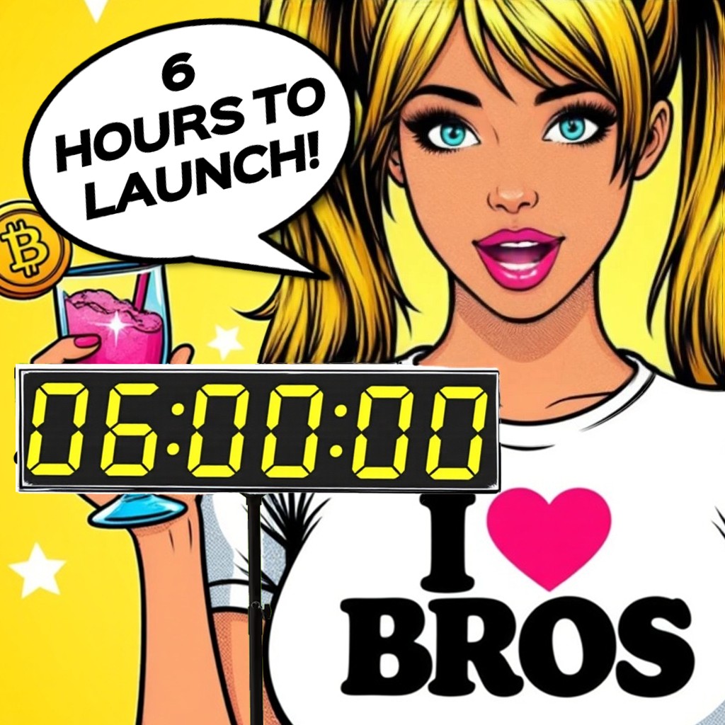 6 HOURS TO LAUNCH! ⏳💥

Final moments before CoinBros Presale drops! 🚀

This is your shot to dive into the crypto alpha revolution. 🔥

Get ready, bros! 👊

Join the Bros →coinbros.io

#CoinBros #Crypto #Presale