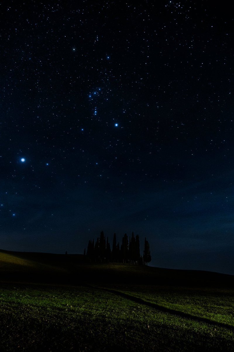 NightSkyToday's tweet image. Orion from Italy✨