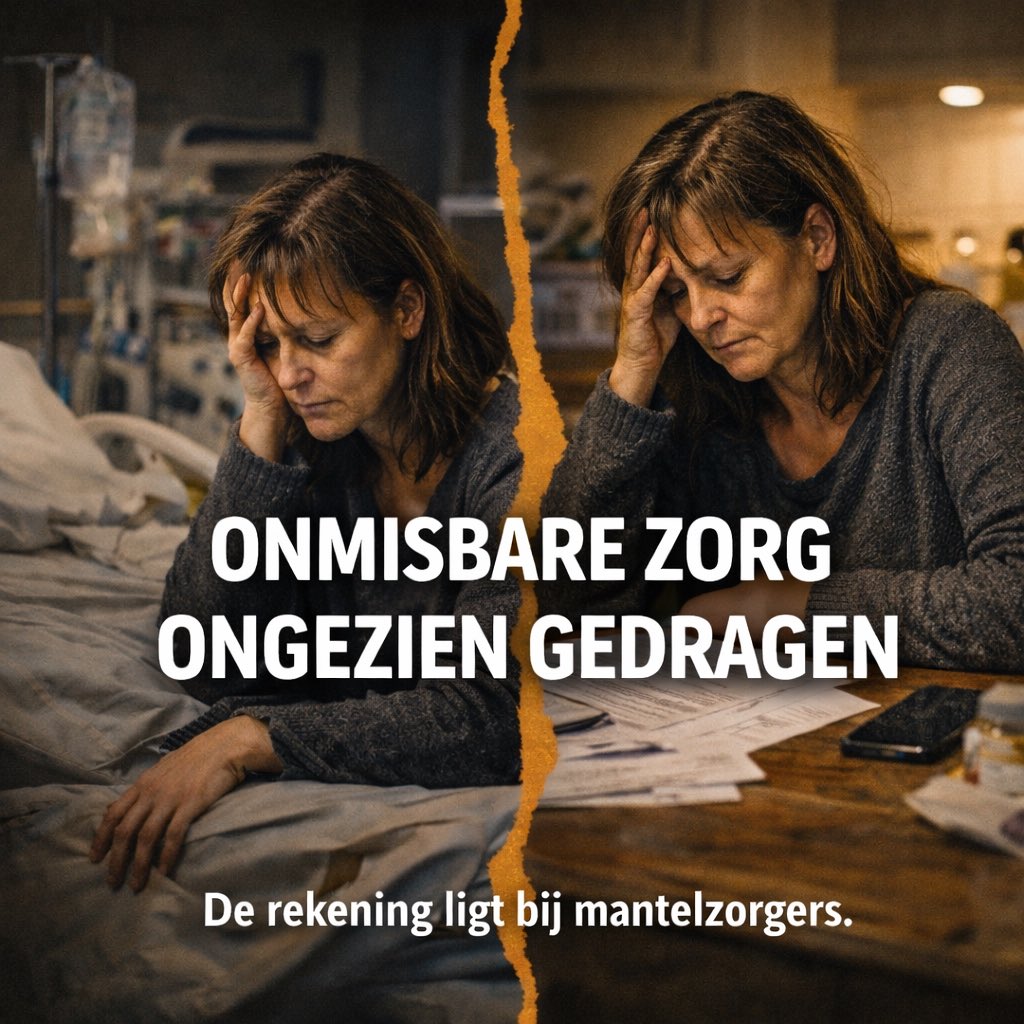 Mantelzorg is geen vrijwilligerswerk!
DEEL 3 – Consequenties voor beleid en organisaties

Als we erkennen dat mantelzorg geen vrijwilligerswerk is, dan heeft dat gevolgen.

Voor beleid betekent dit dat mantelzorg niet kan worden gezien als informele inzet die vanzelf beschikbaar