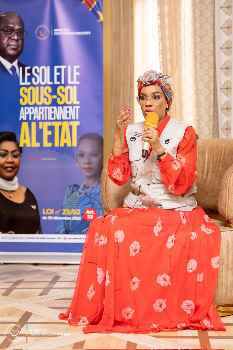 Ministère des Affaires Foncières - RDC tweet media