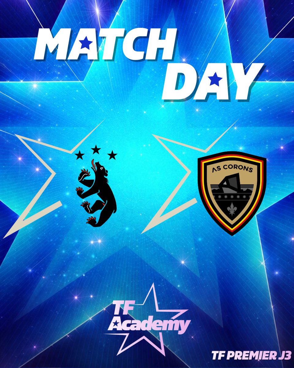 ASCoronns's tweet photo. J3️⃣@_TFFederation_ PL1️⃣
🆚@SwisshamptonFC
⌚️13h30
📲 #SFCASC
#GoCorons 🤎💛 https://t.co/TVoNbAhkxd