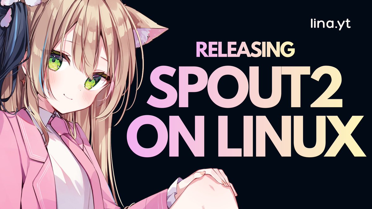 Lina_Hoshino's tweet image. ✨️Spout2 works on Linux!! ✨

Now let's get it ready for release~!! 🚀

🕒 Sat Jan 17 @ 20:00 PST / 23:00 EST
🕒 Sun Jan 18 @ 4:00 UTC / 13:00 JST
▶️ youtube.com/live/8y1UimEXx…