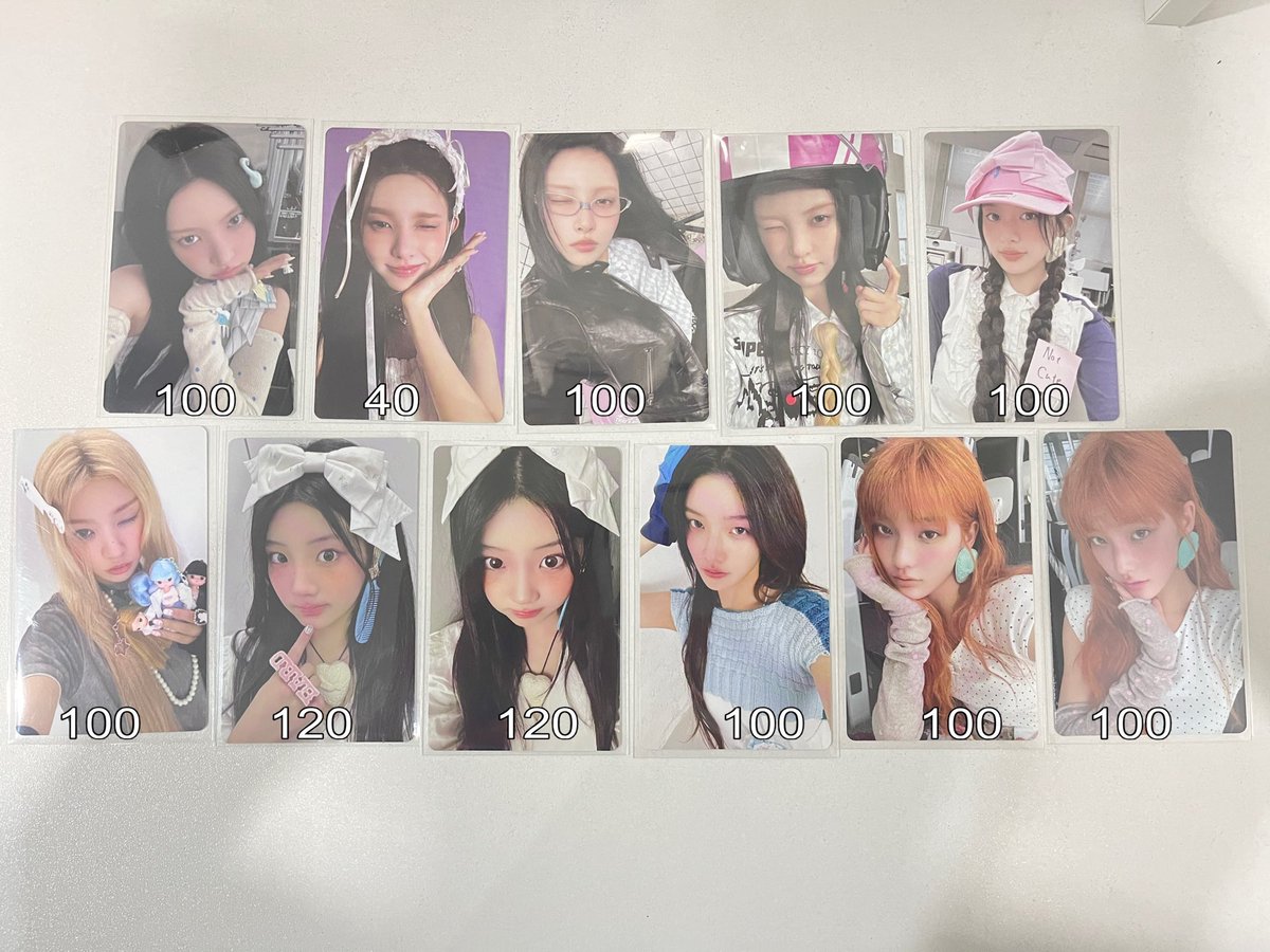 nalin204's tweet photo. ♡ wts / wtt ♡ [ not cute anymore photocards ]

𐙚 ราคาตามภาพ or แลกการ์ดจูอึนใบไหนก็ได้

𐙚 shipping 20 ฿ (รับการ์ดยูนิต ส่งฟรี)

dm / mention
ทักดูพต. ก่อนได้ค่ะ
#ตลาดนัดไอลิท #ตลาดนัดillit #ตลาดนัดh2h https://t.co/fUfQ6Imc08