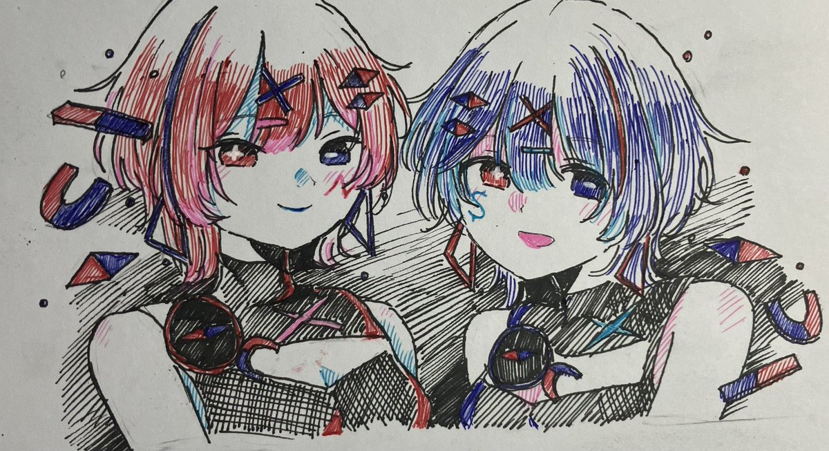 FAです〜〜🧲
#梅軟骨のお品描きやで