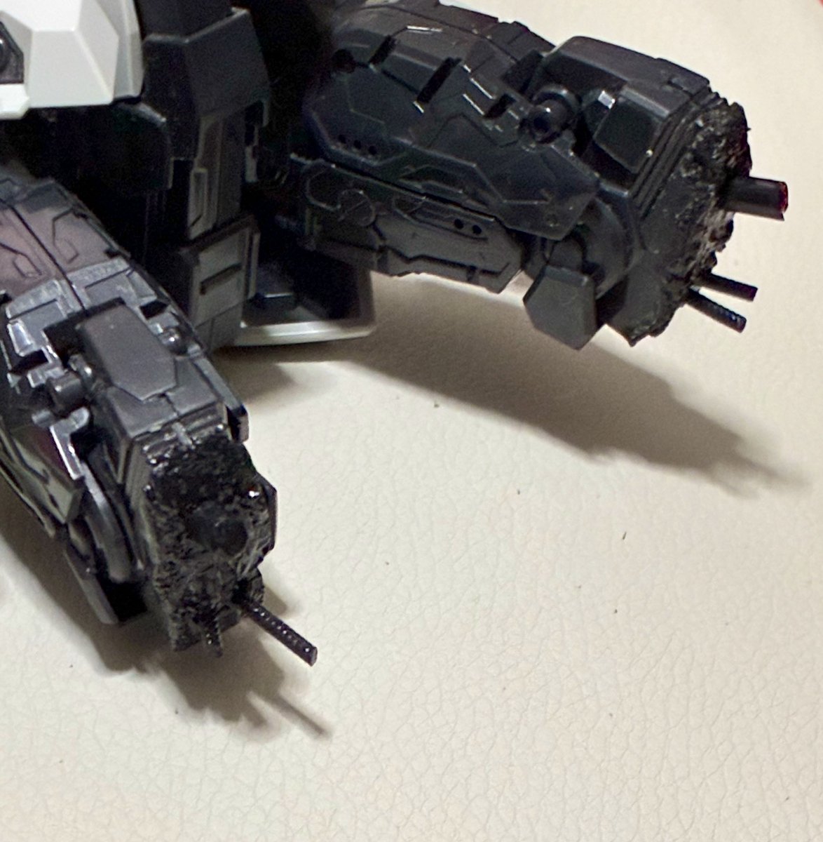 全然進まないPGストライク進捗
・足の加工とちょっと塗装 