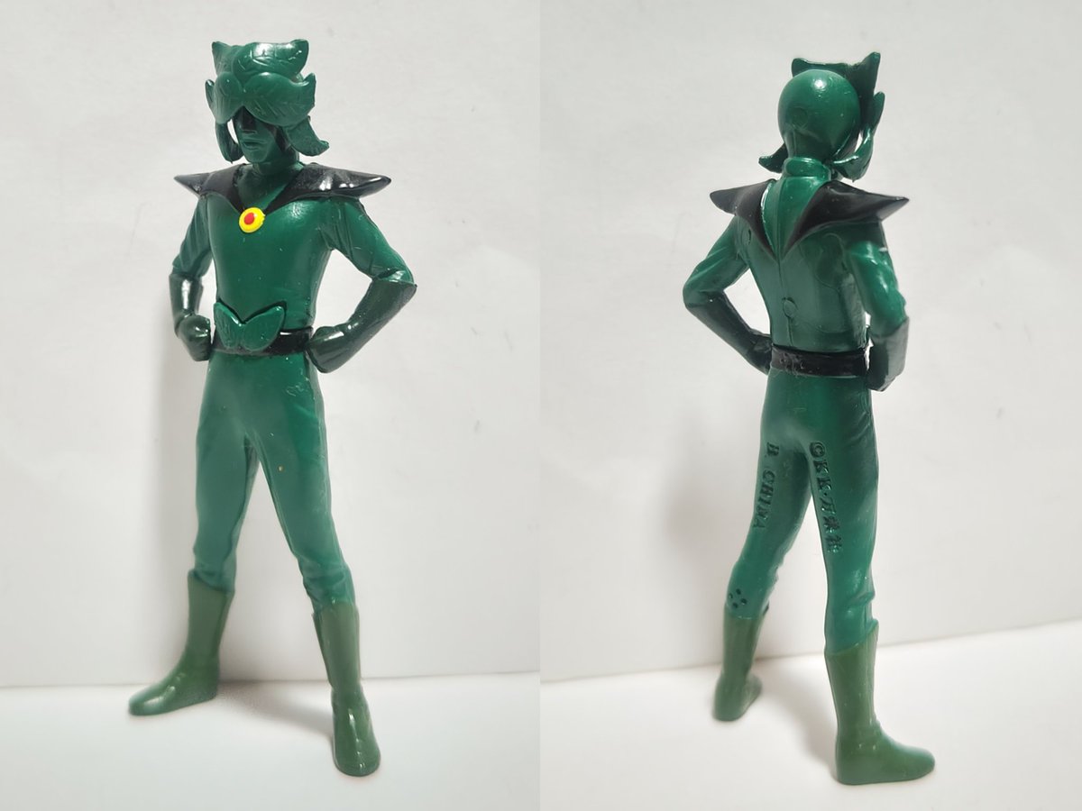 お世話になってる玩具屋で買わせてもらった昔のHGガシャポン『愛の戦士