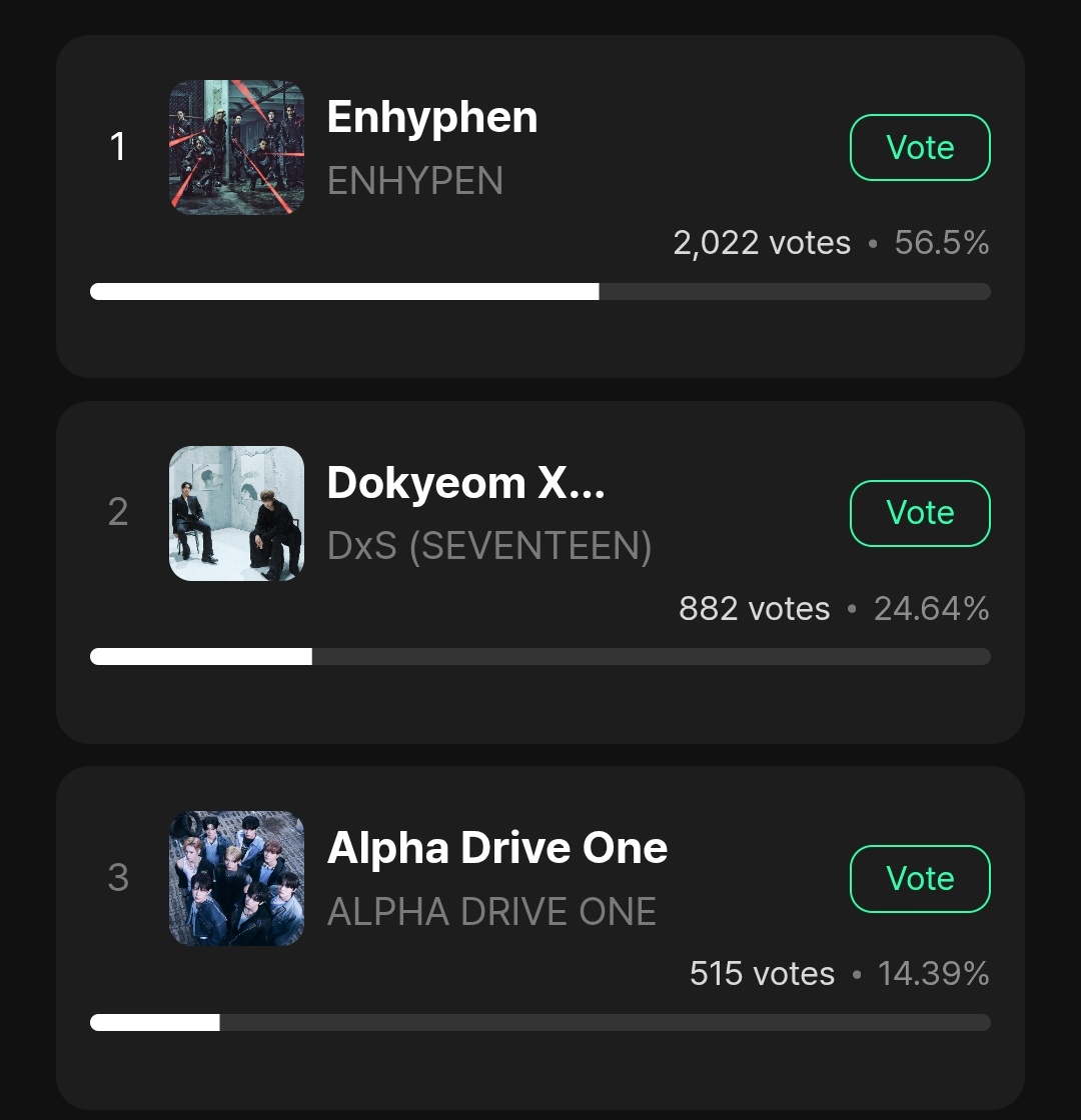 ENHYPENVT's tweet image. [🗳] MUNIVERSE | STAGE M PICK 

#ENHYPEN’s “KNIFE” is nominated for Show! Music Core – STAGE M PICK.

This is a Special Award, so let’s secure an extra win for @ENHYPEN_members!

Use all your accounts and vote now.

⏳️: 01.22
🗳: muniverse.io/votes/4c18b14c…