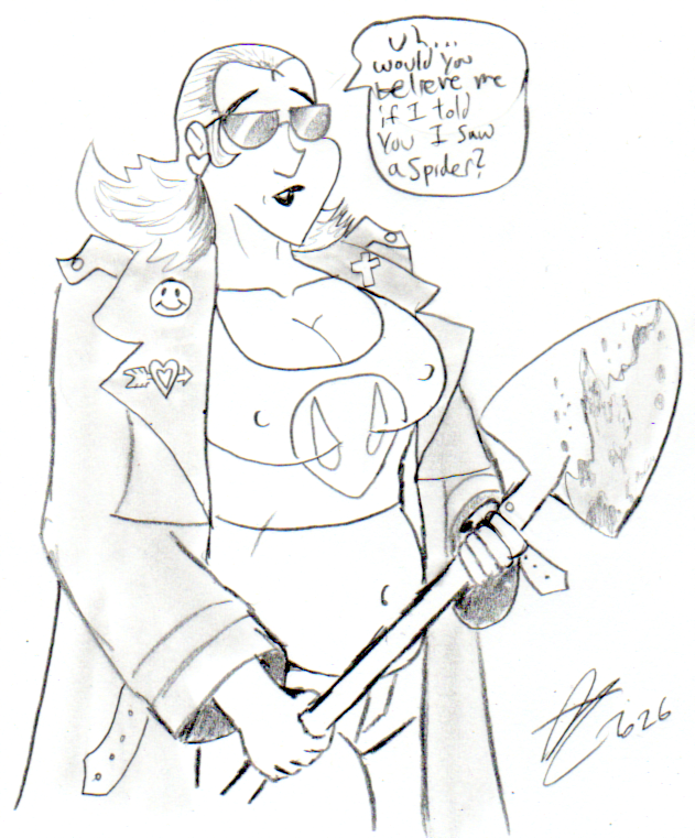 Gal can be too much sometimes... #Postal #rwsart #IRegretNothing