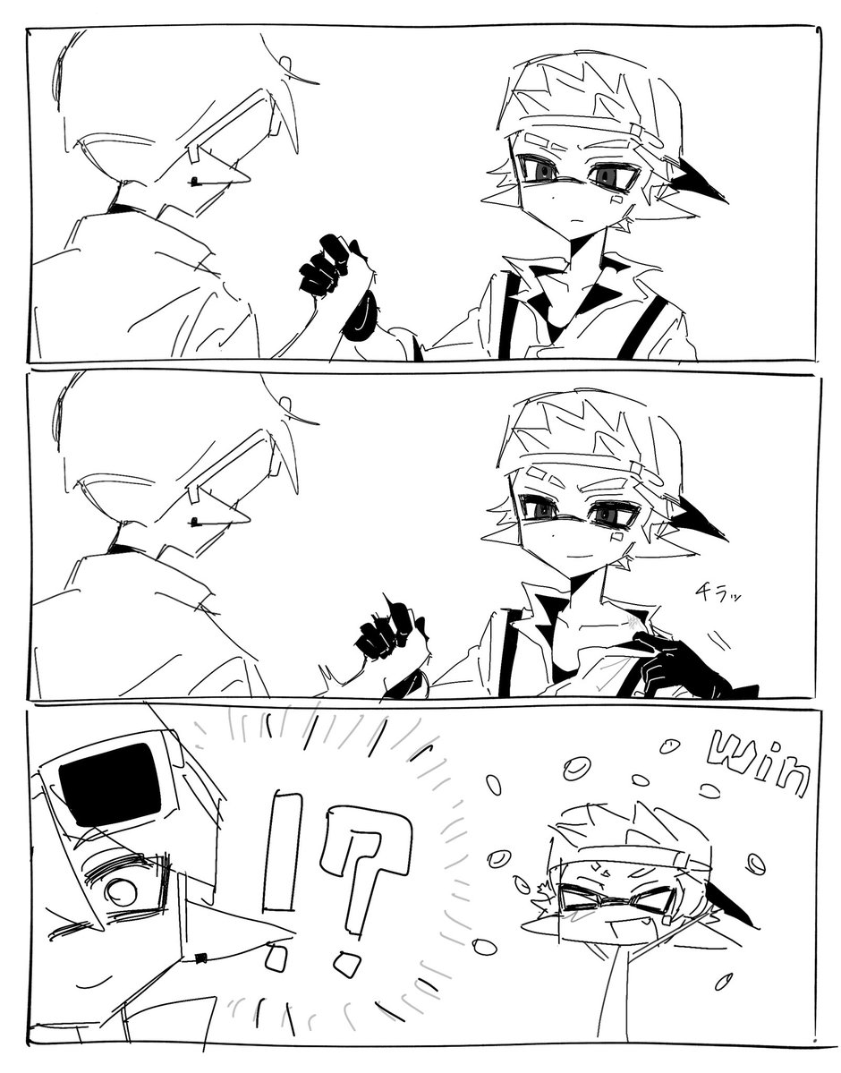 iln39_'s tweet image. 腕相撲？