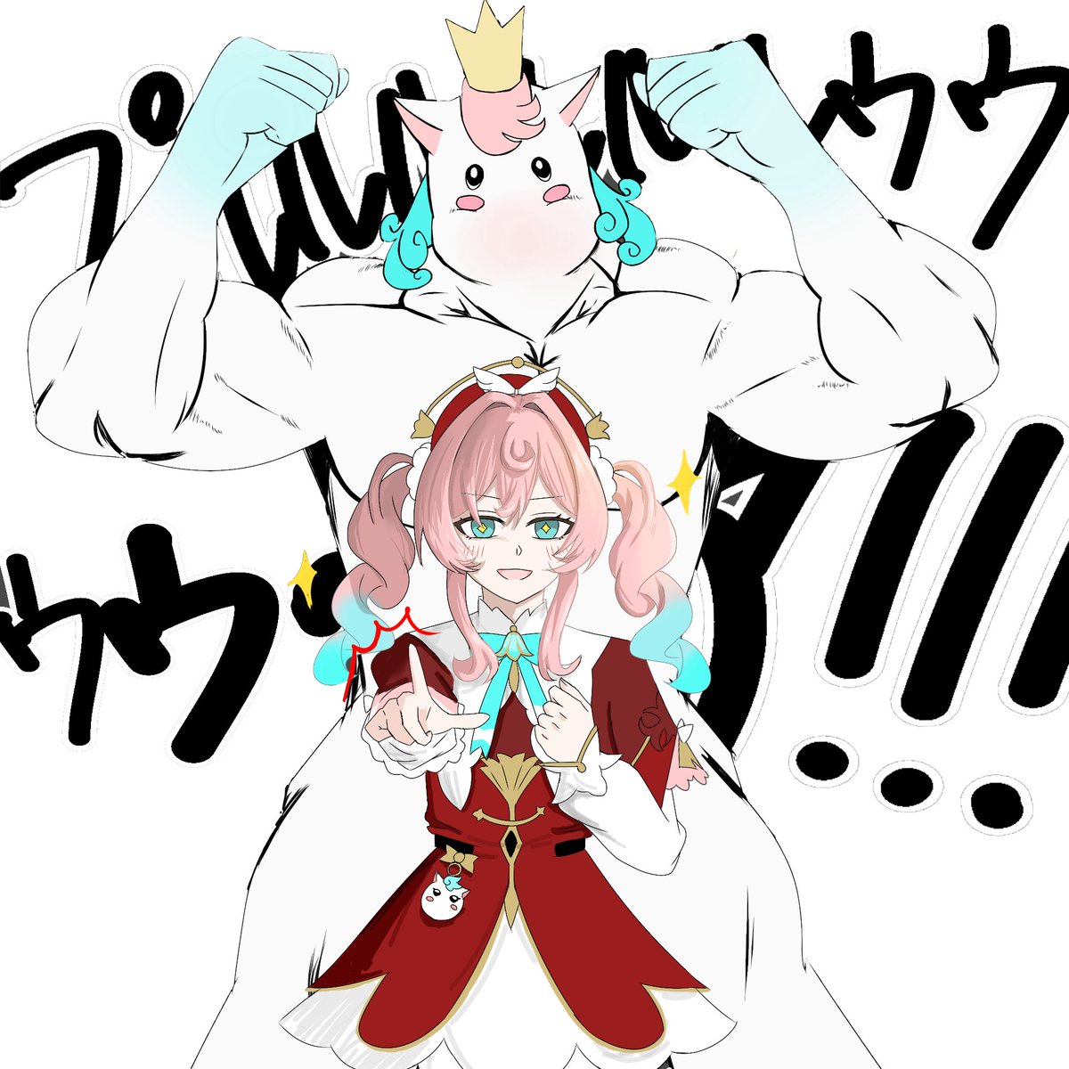 tuki_miya12's tweet image. 「イカルン、やっちゃって下さい！！」