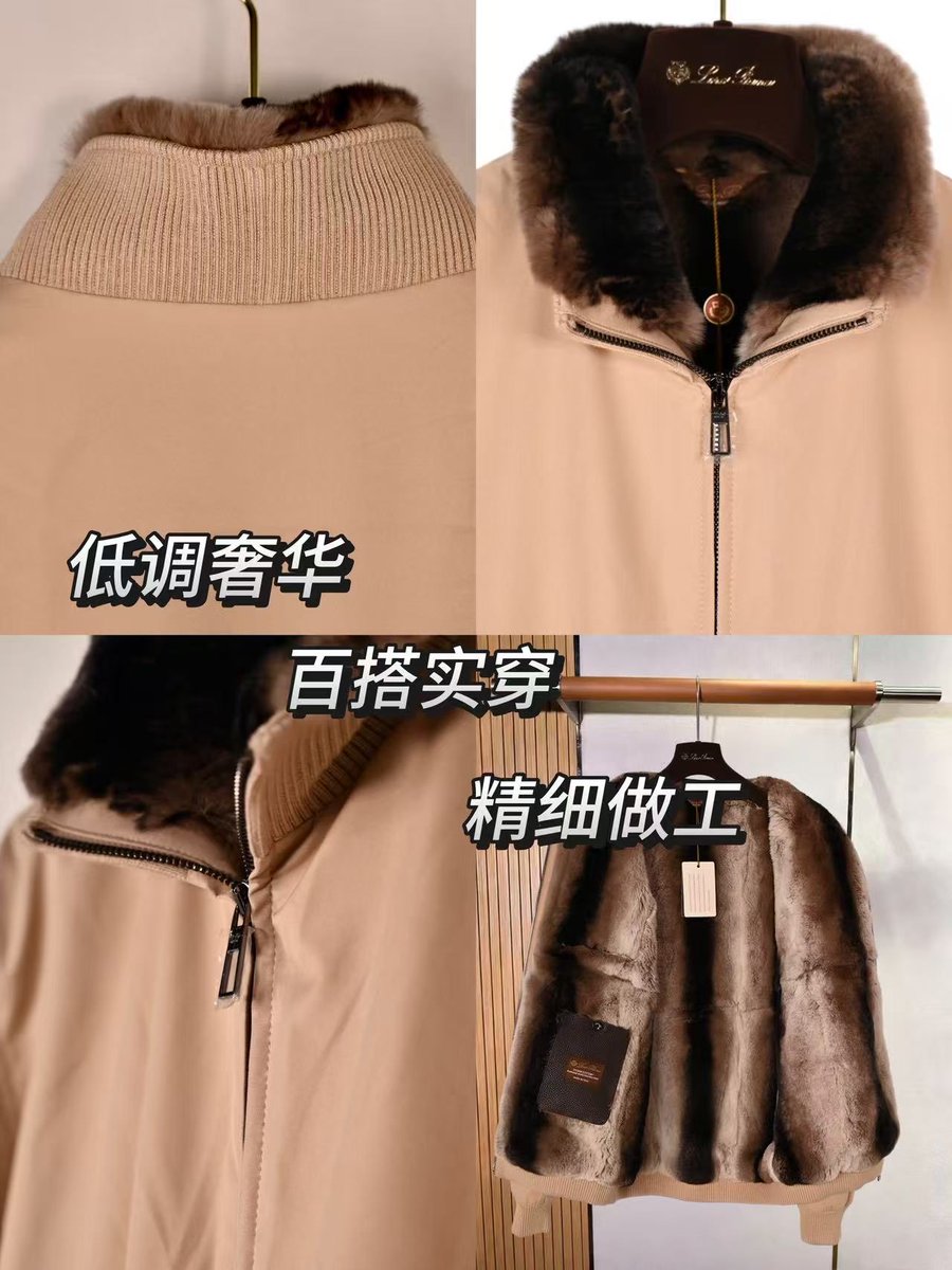 Loropiana1165's tweet image. loropiana皮草立领海狸夹克|
Loro Piana Beaver Fur Collar Jacket | WaterproofInner Lining 100% Cashmere | Shell Made from Pure Natural Beaver DownThickened Warmth, Essential for Autumn/WinterOuter Shell with Technical Waterproof Fabric
#LoroPiana #PilotJacket #Menswear