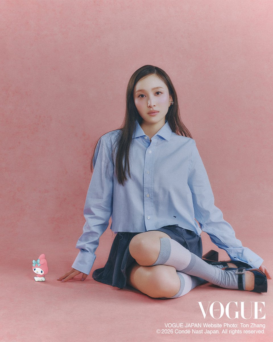 VOGUE JAPAN🩵 #百田夏菜子 が #マイメロな生き方 についてお話しさせ