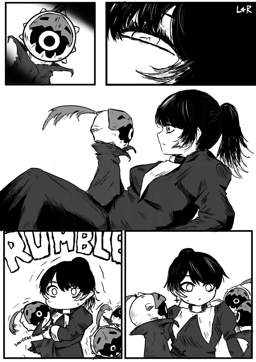 Shniz_5690's tweet image. HoloALTER Ch 4 [1/4] 😎
#ShiorinSketch #graveyART #RavenCrafts #JurasickART