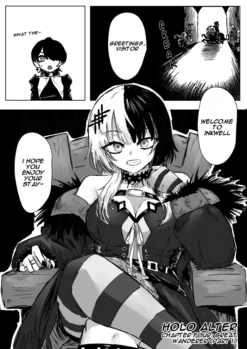 Shniz_5690's tweet image. HoloALTER Ch 4 [1/4] 😎
#ShiorinSketch #graveyART #RavenCrafts #JurasickART