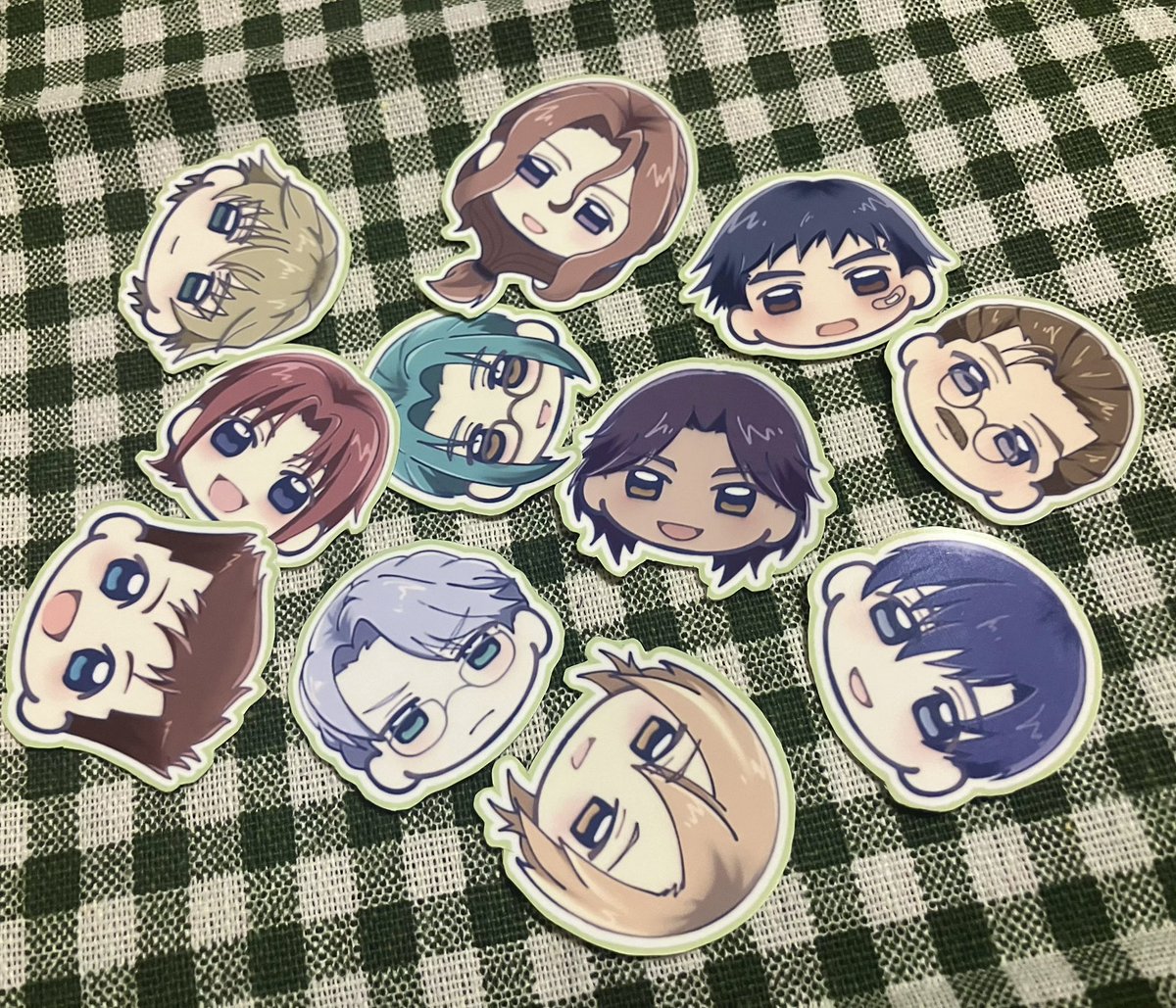 自分用にGS1男子のステッカー作った🍀💕