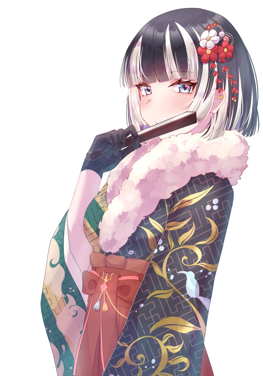 hOANGnC4's tweet image. 🐚👘
#らでん似絵