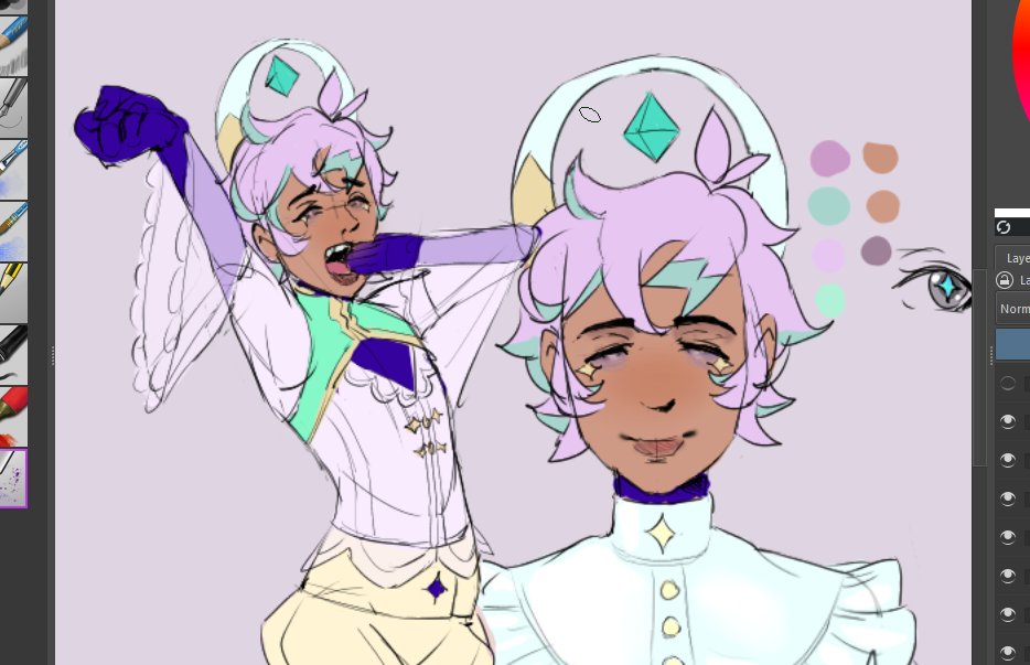 thinkin about a new look for my sona ^_^ #sona #artist #artmoot