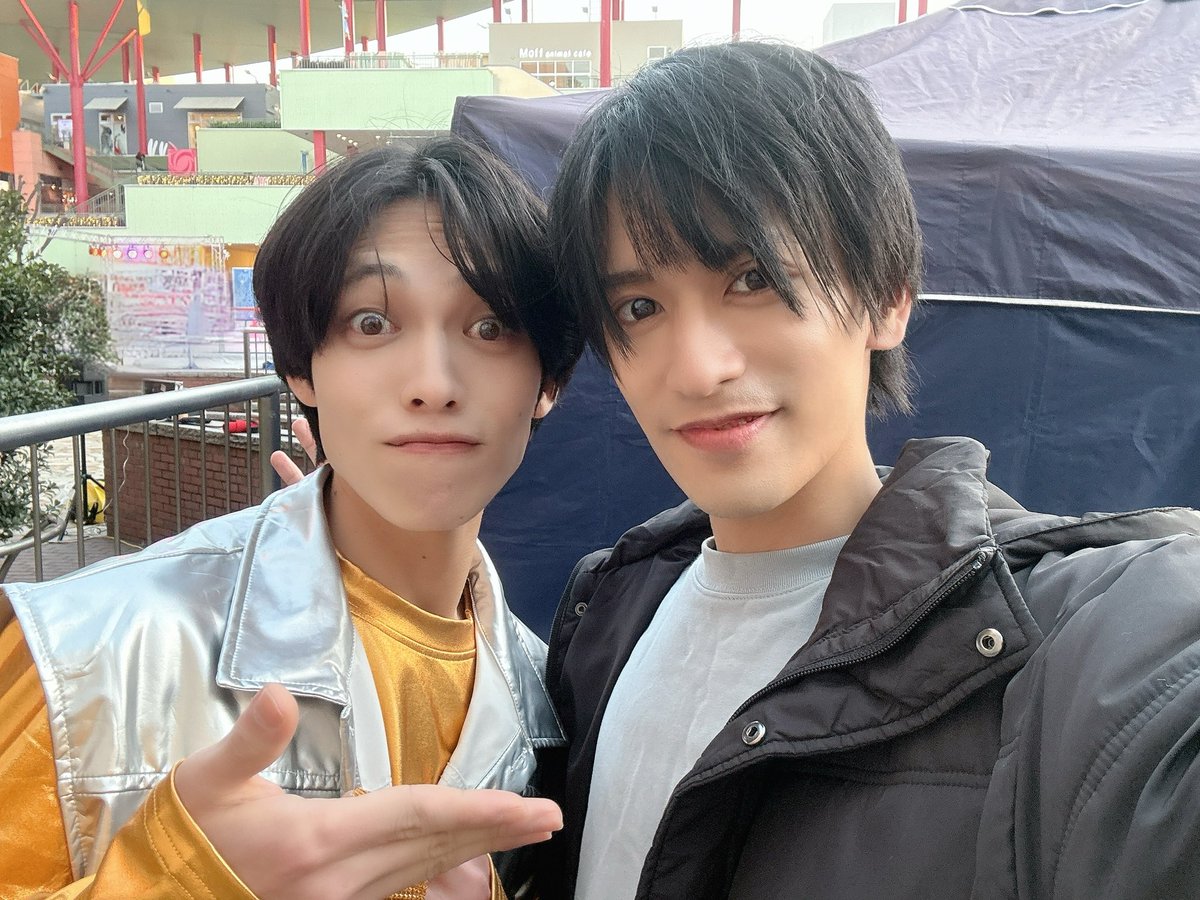 海老名ありがとうございました🦐

図子くんと初めてお写真撮っていただきました！！
やっと撮れてはっぴー🥰