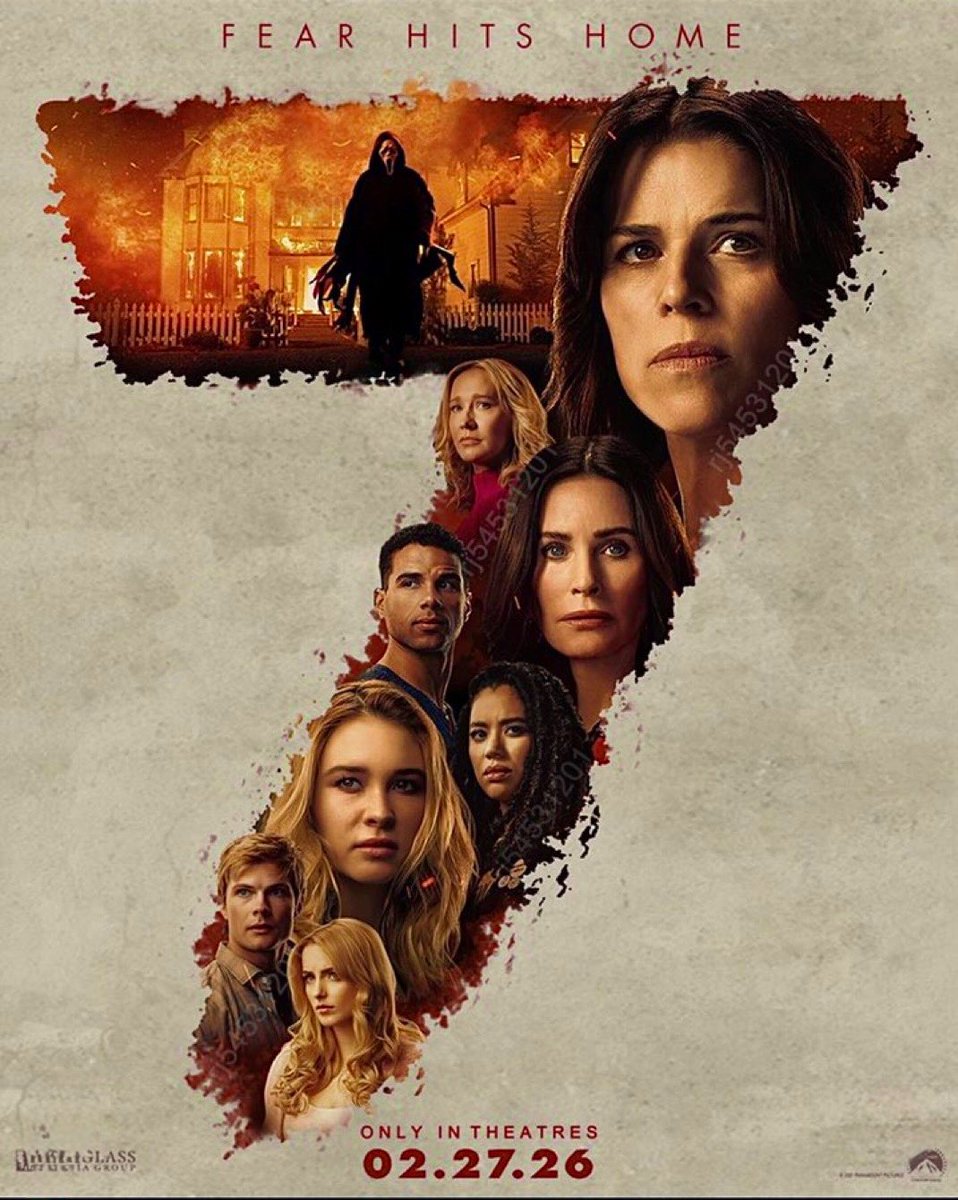 UnlHorror_'s tweet image. Holy shit, Now that what I call a poster! 🔪

#Scream7 #ScreamVll