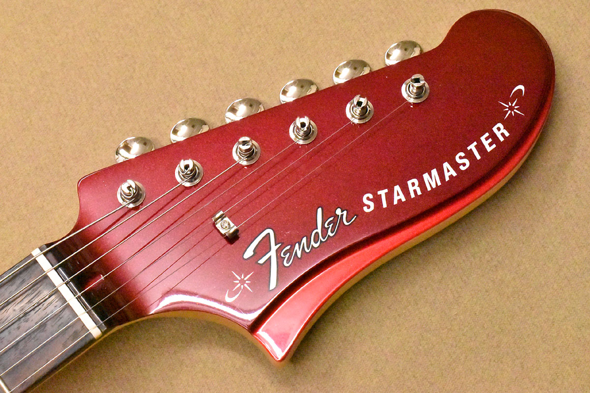 Koeido_Gakkiten's tweet image. StarcasterのヘッドとJazzmasterのボディを融合させたその名もStarmaster✨が限定モデルとして登場！キャンディアップルレッドのマッチングヘッド仕様です。
item.rakuten.co.jp/koeido/6689676…
#Fender #starmaster #赤いギター