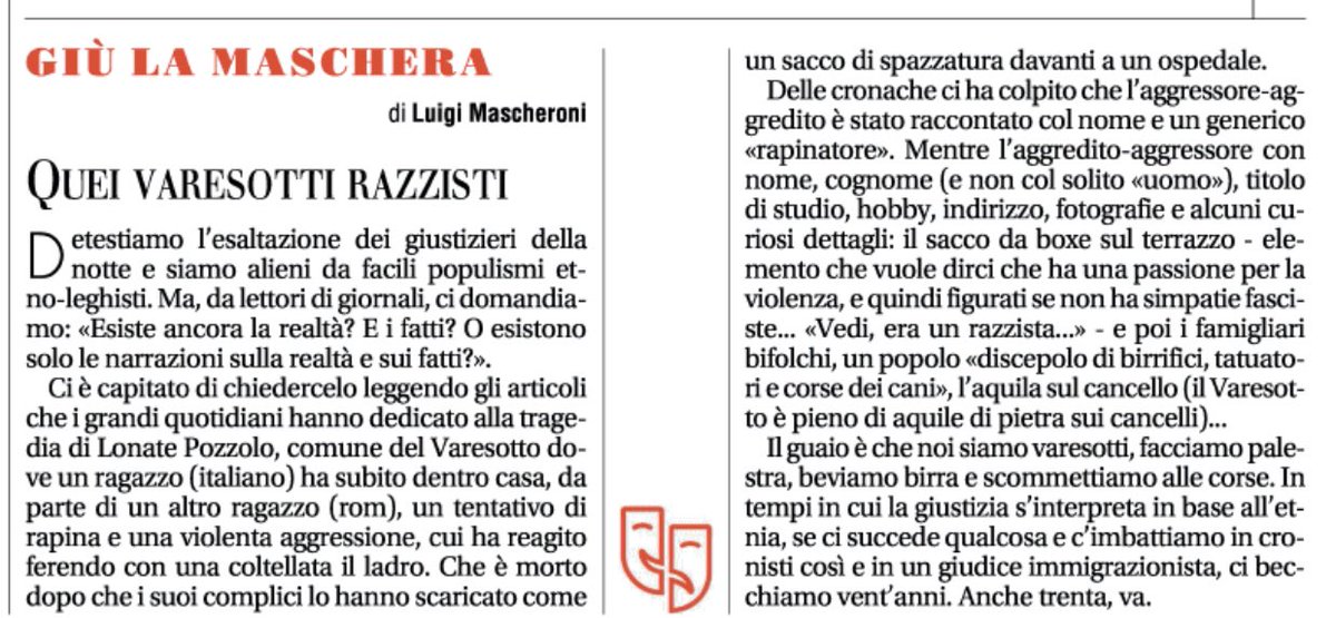 Brutta gente i varesotti…