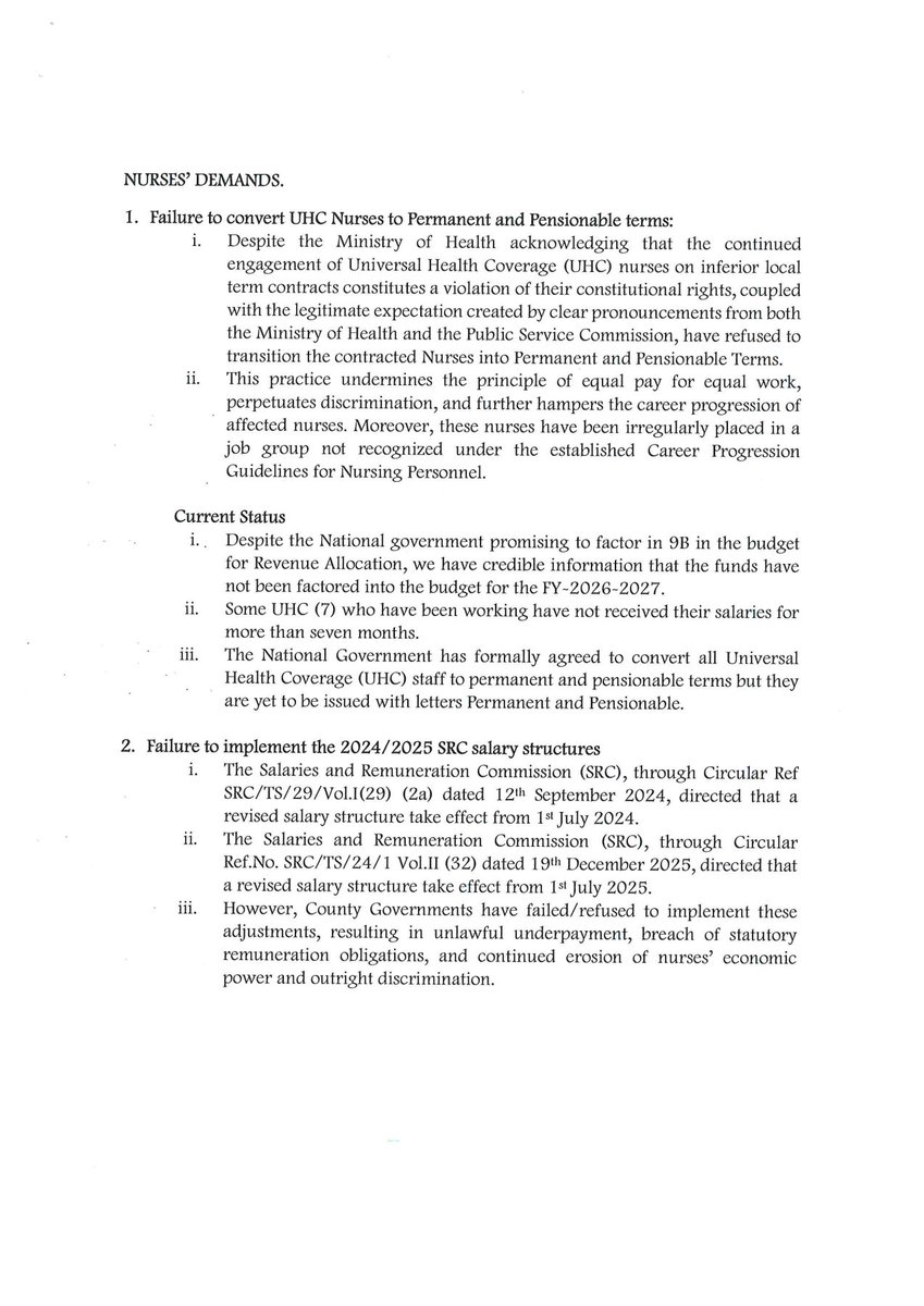 KNUNM-The Voice of a Kenyan Nurse & Midwife tweet media