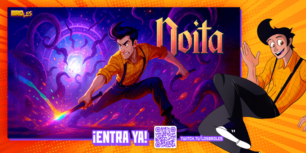 Solo nos queda una misión de la Luna! Runs tranquilitas probando nuevas varitas!!

🟡 En directo ¡AHORA!

🎟 ← ¡TOMA! Una entrada para el mejor directo de Twitch 👇🏻
twitch.tv/losbroles