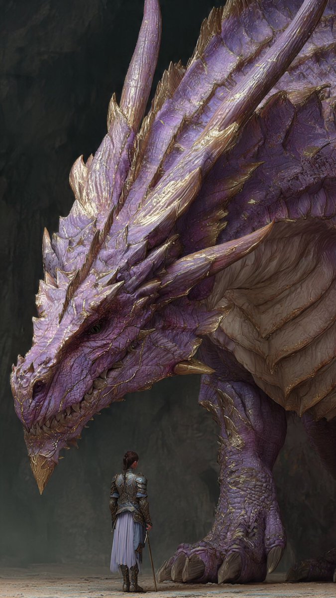 ben_NU's tweet photo. QT with your Dragon Art
“The Matriarchal Lineage”
-Face to face with the first mother.-
7.1.9
#LadyDragon #DragonAge #AIart