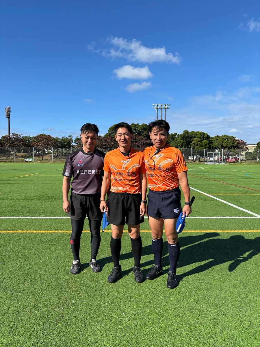 ORFU1968's tweet photo. 本日から高校の新人戦が始まりました！
マッチオフィシャルもフル稼働です！
#沖縄県
#ラグビー
#レフリー
#トップレフリー育成支援事業
#砂川口腔ケアクリニック
#株式会社グッドワン
#さむら脳神経クリニック
#盛虎ジャパン株式会社
#有限会社テレネット沖縄
#有限会社ノースンカーファクトリー https://t.co/yIhIehk1oK