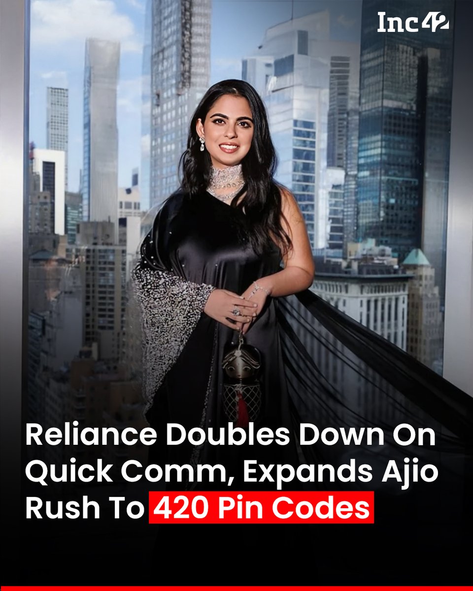 .<a href="/RIL_Updates/">Reliance Industries Limited</a>  Reliance Industries Ltd (RIL) fashion and lifestyle arm Reliance Retail is doubling down on quick deliveries. In the quarter ended December 31, 2025 (Q3 FY26), the company scaled subsidiary Ajio’s quick commerce vertical Ajio Rush to 420 pincodes across 10 cities