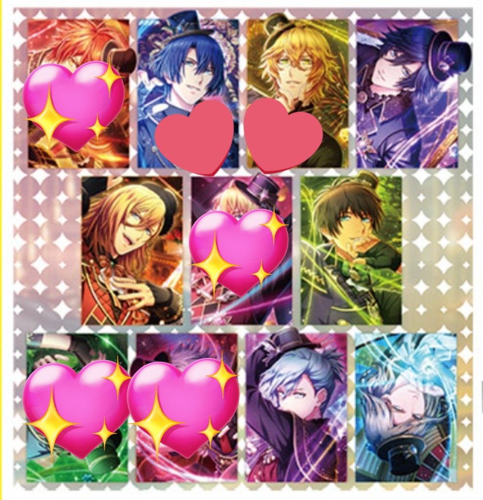 うたプリ シャニライ ビジュコレ 5 譲 3BOX N-R トキヤ レン セシル 藍