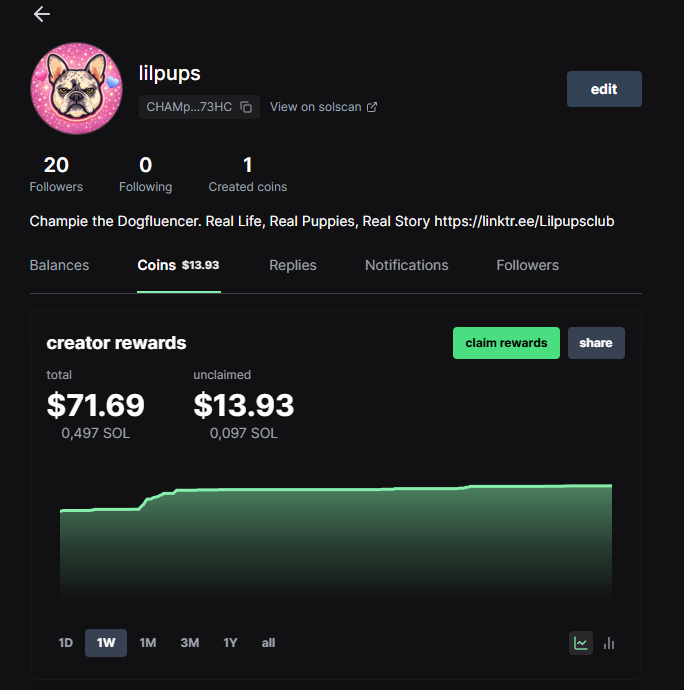 lilpupsclub's tweet photo. Day 7 🐾

$LILPUPS is now 7 days live.
7 puppies were born live on https://t.co/whZwOQ0iXB 🤍
Sadly, 2 didn’t make it a hard but real part of the journey.

Today we completed our 3rd $14 buyback.
We keep building, transparently and step by step.

Come hang out on the livestream 🎥
I can’t wait until the pups get bigger, start playing, and the streams get even more fun.

Real life. Real story. Still here.
$LILPUPS
#Solana #Pumpfun #Crypto #Cryptodog #Dogecoin #ShibaInu #Floki #BabyDoge