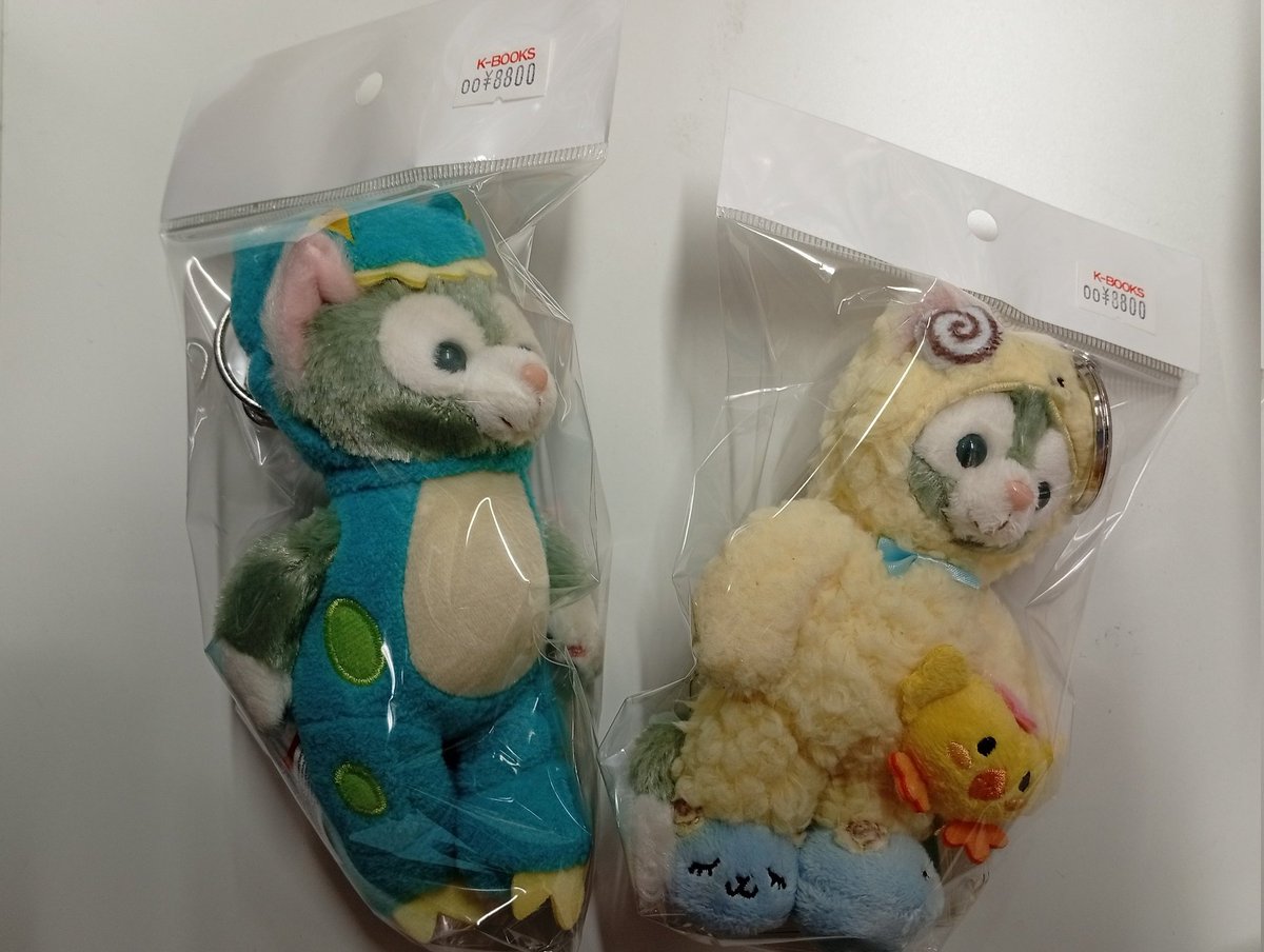 入荷情報】 『#ディズニー』 香港ディズニー ぬいぐるみキーチェーン