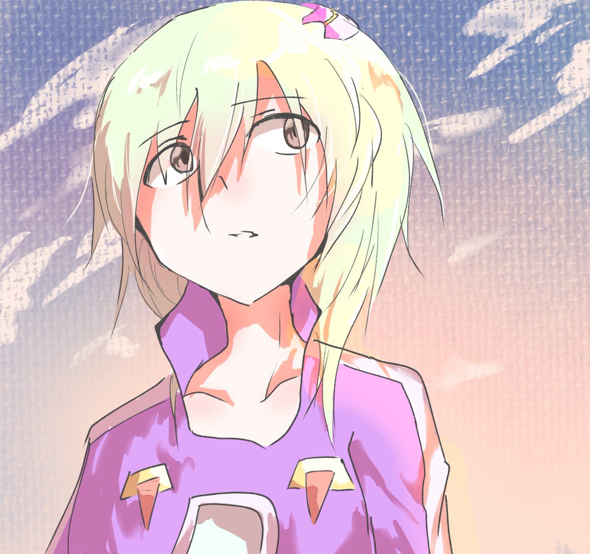 双葉ツカサを描き殴ってる今日この頃
夕方似合うよねぇ

#流星のロックマン