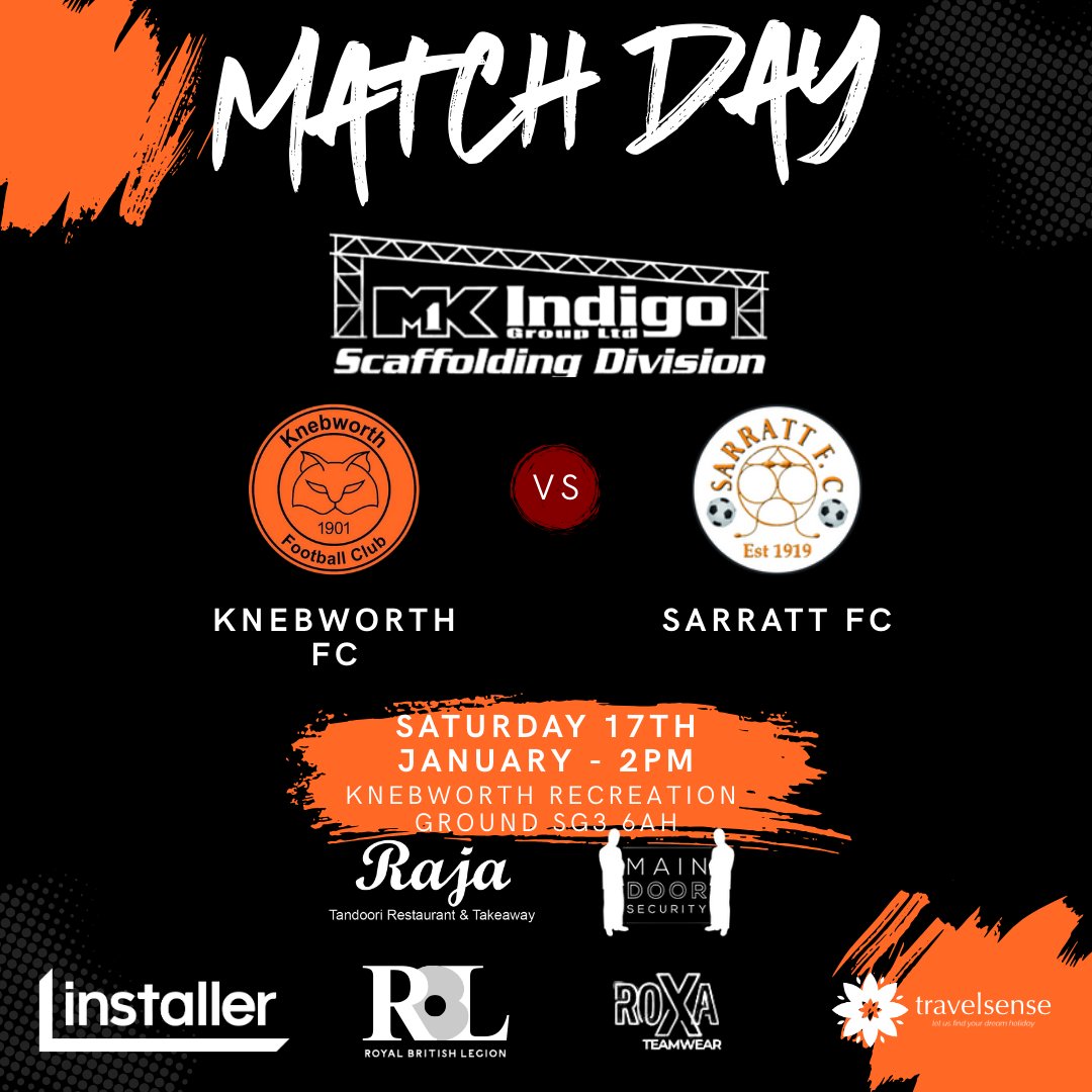 We welcome <a href="/sarrattfc/">Sarratt FC</a> Reserves to The Rec this afternoon, as we look to stretch our unbeaten run in the league to 9 games.

#UpTheKneb

🧡🖤