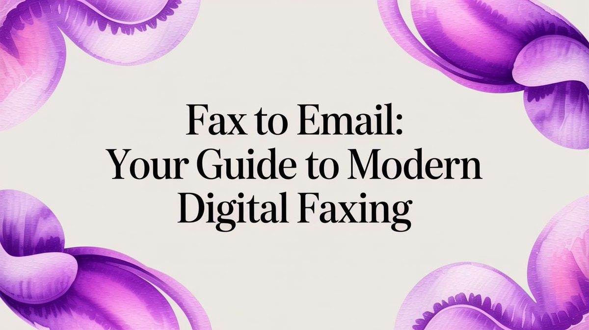 faxzencom's tweet image. Fax to Email: Your Guide to Modern Digital Faxing faxzen.com/blog/fax-to-em… #FaxToEmail #DigitalFaxing #DocumentManagement #BusinessEfficiency #ModernFax