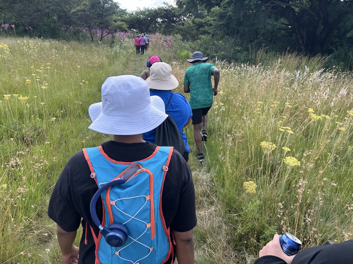 henriettefroh's tweet photo. It’s not every day, that the Executive Mayor of the Capital City, ActionSA Mayor Dr @nasiphim Moya visits The Reeds parkrun. We are inspired! #loveparkrun @CityTshwane https://t.co/fd4Ql036YO